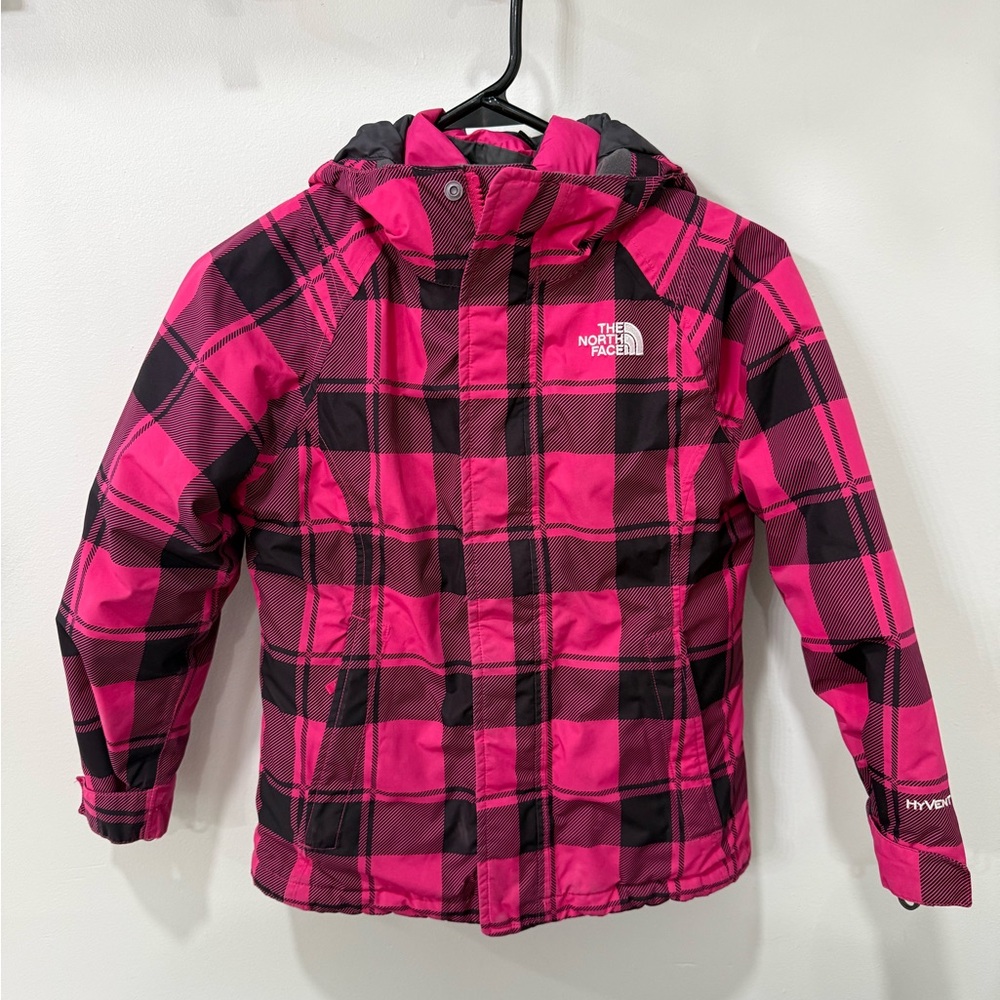 The North Face Black & Pink Ski Jacket